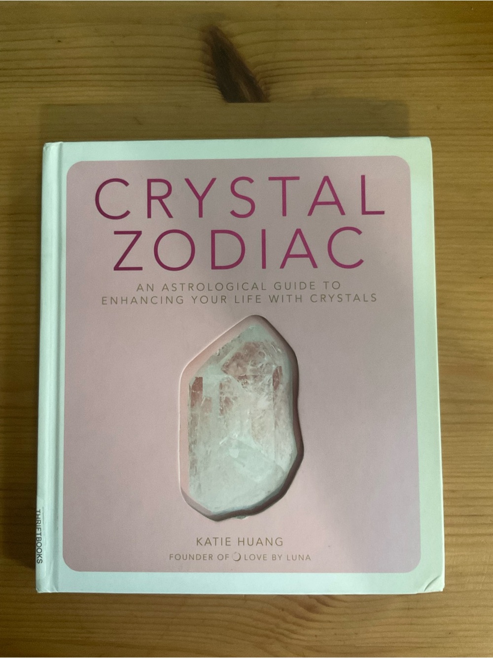 Crystal Zodiac Hardcover Book - Pink -